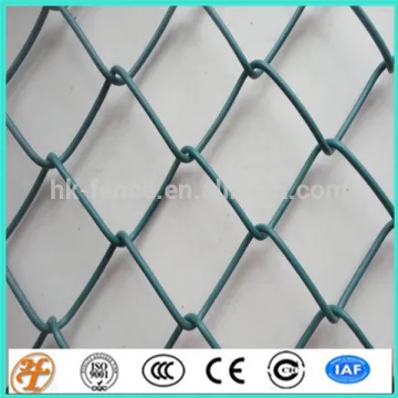 PVC coated 60*60mm diamond mesh fence wire fencing