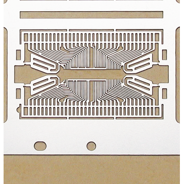 Quadro de chumbo IC de gravação de metal