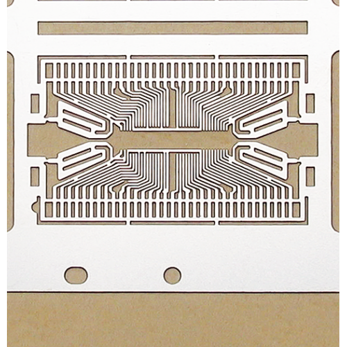 Cadre de plomb ic de gravure en métal