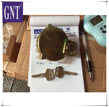 excavator parts PC200-6 hydraulic tank cap