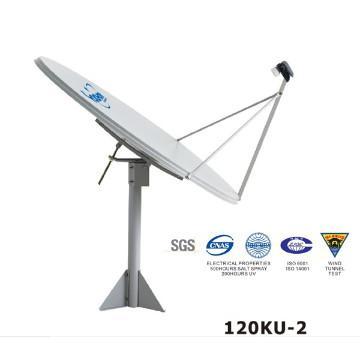 120cm KU band  China antenna with 200 hour uv test