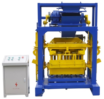 QT4-35 Electric Vibration Manual Interlocking Block Moulding Machine Prices in Nigeria