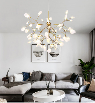 Factory Wholesale Modern Art Chandelier Pendant Light for Living Room and Bedroom