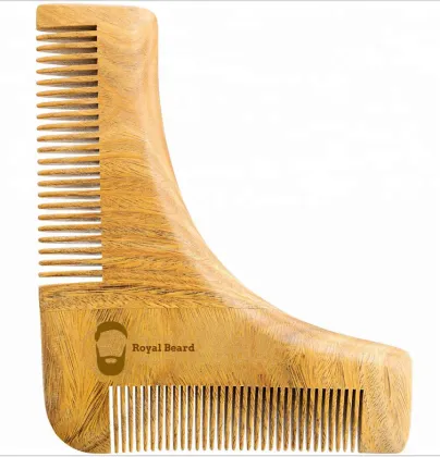 Vinnie Hot New Wooden Beard Combs for Men's Grooming - Customized & Foldable