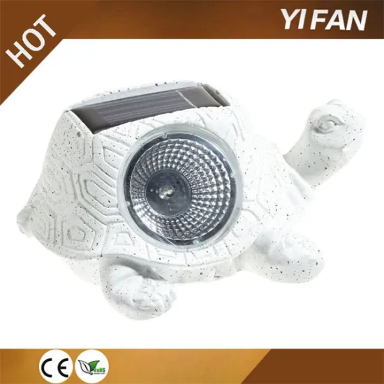 Hot Sale Tortoise Shape Led Resin Solar Light