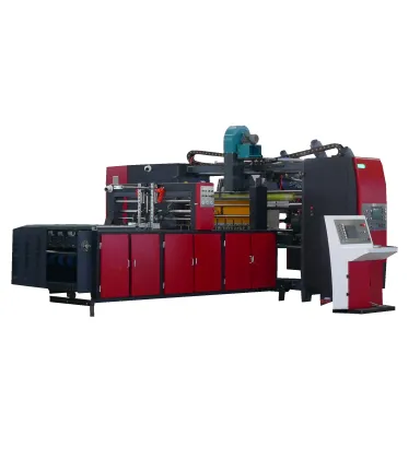 High Speed Corrugated Carton Folding Gluing Machine