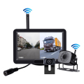 Sistema de cámara de monitoreo de estacionamiento 5 pulgadas 2 canales Kit de cámara de respaldo inalámbrico