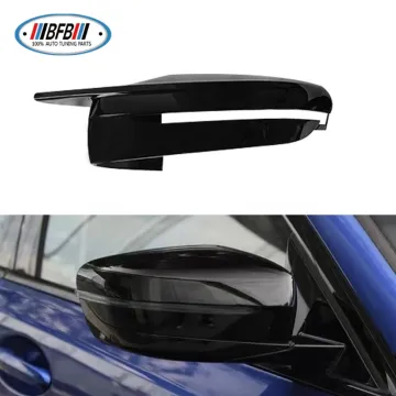 ABS Gloss Black Rear View Mirror Cover for BMW G20 G30 G11 G12 G22 G15