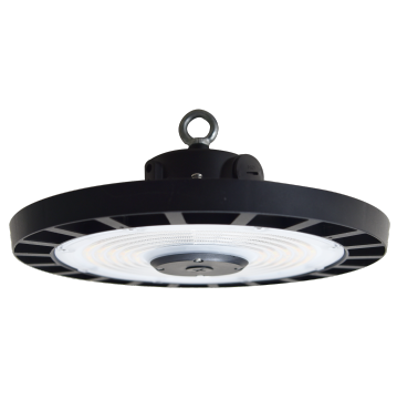 Tri-Color Power LED High Bay Light - Industrial UFO 200W with Remote Control, IP65 Rated and UL Certified