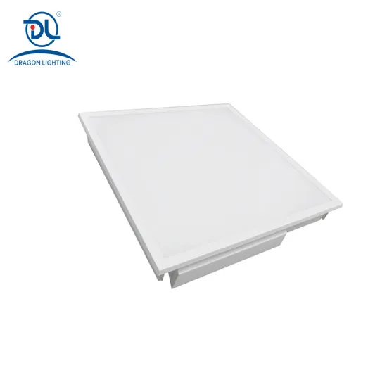 Frameless Recessed Square 40W LED Panel Light for Hotel, Office, and Retail
