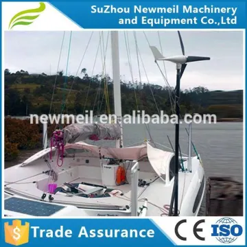 High output low noise reliable 400w 600w 12v 24v wind turbine for home sale
