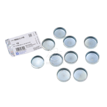 Chevrolet Engine Water Jacket Welch Plugs, 3mm Iron Zinc Plated with White Color for Chevrolet Vehicles