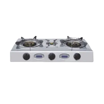 GST-T13 3 Burner Gas Hob with BBQ Grill Gas Cooker Prices