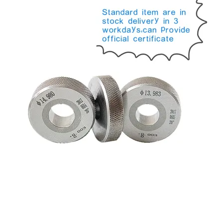 High Precision GO and NOGO Master Ring Gauge Set