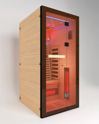 Indoor Far Infrared Sauna Room for One Person