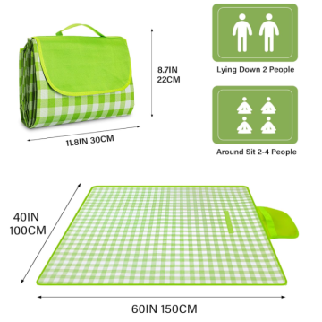 Quick dry lightweight sand free picnic camping mat