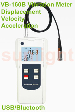 Digital Vibration Tester, Displacement/Velocity/Acceleration VB-160B