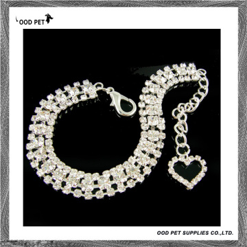 3 Rows Pet Charms Pet Necklace (SPN8036)