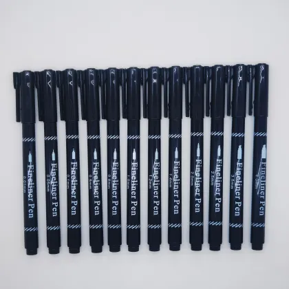 Manufacturer Cheap PP Micron Fineliner Sketch Pen - 12 Nib Sizes for Artists