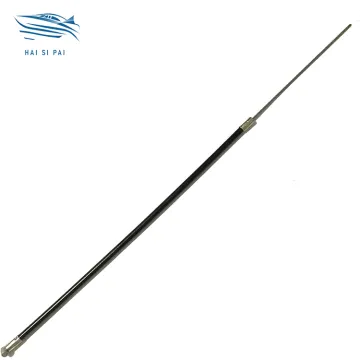 6E0-26301-00 Stainless Steel Throttle Cable for Yamaha Outboard Motors - 4HP and 5HP Models