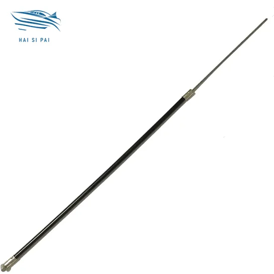 6E0-26301-00 Stainless Steel Throttle Cable for Yamaha Outboard Motors - 4HP and 5HP Models