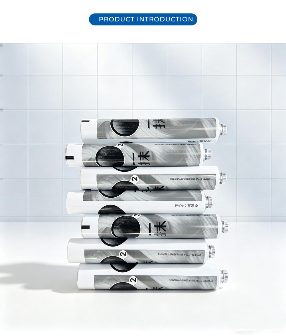 Modern‑look Aluminum Hair Dye Cream Tubes X