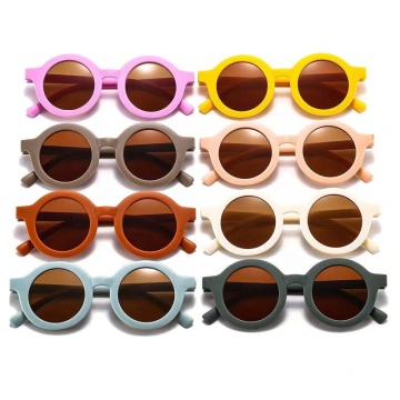 2022 Trending 90s Retro Round Unisex Vintage Sun Glasses for Kids Ages 1 to 8