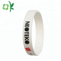 Bracelet qui respecte l&#39;environnement de silicone d&#39;impression pour promotionnel