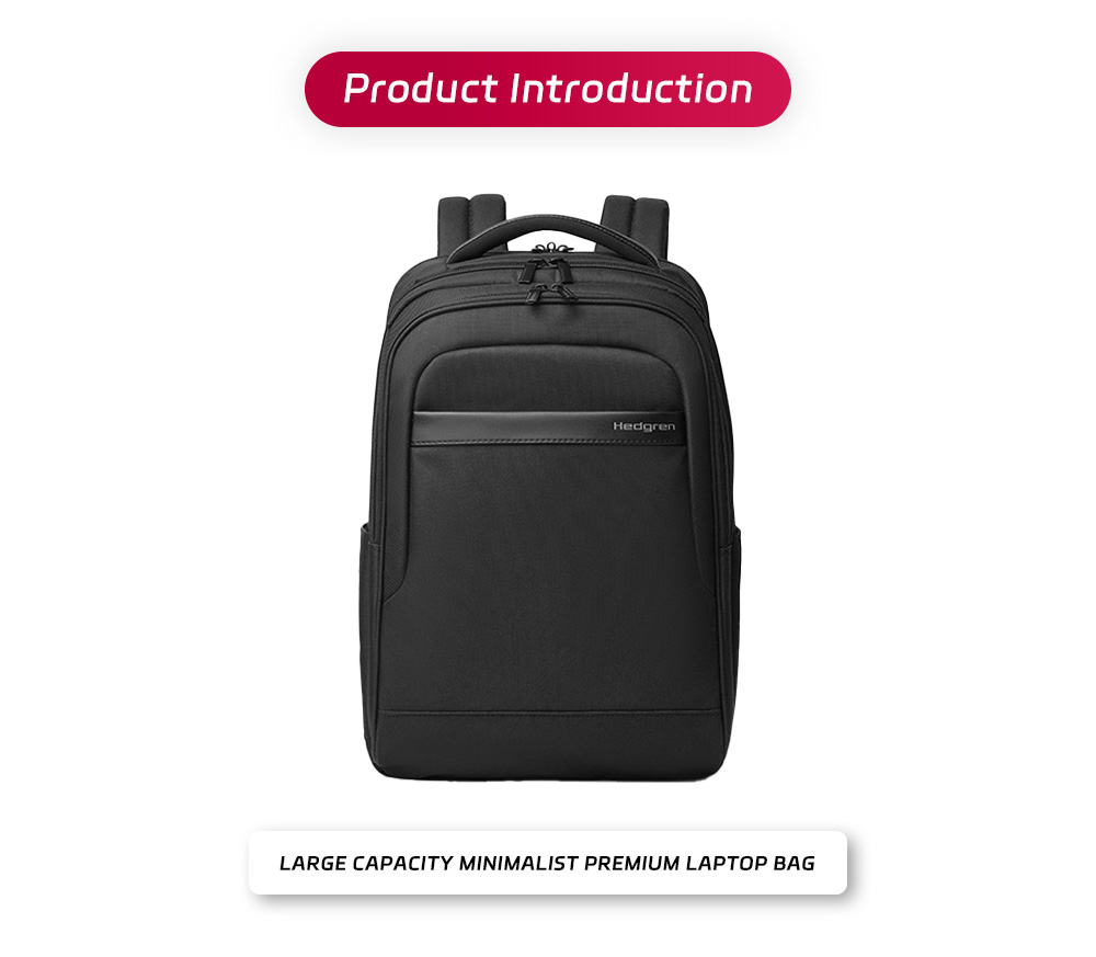 16-Large Capacity Minimalist Premium Laptop Bag-x