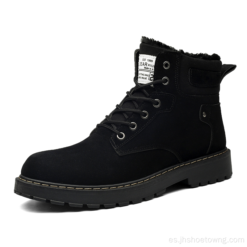 Botas Martin de invierno de tobillo de nieve para hombre