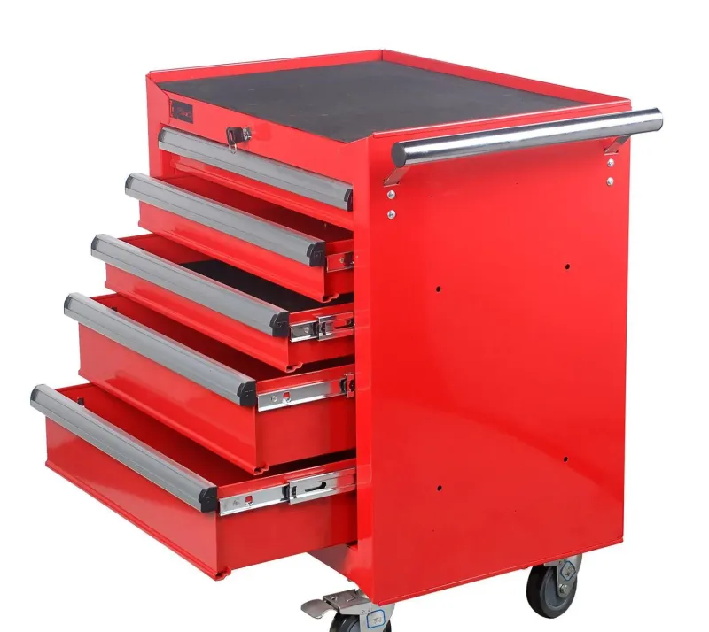 Heavy-Duty Tool Chest Workbench with Rolling Trolley Drawers