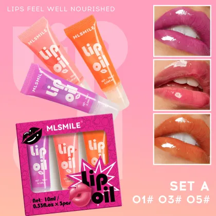 Wholesale Vegan Fruit Flavored Lip Gloss Set Kit