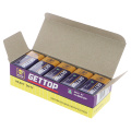 GETTOP Batería estándar regular de zinc y carbono de 9 V 6F22