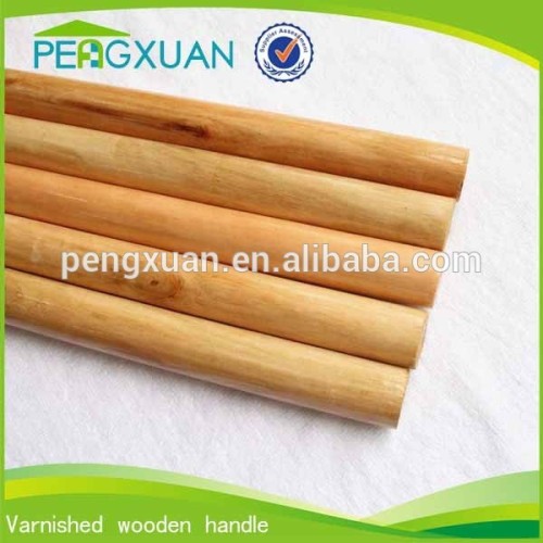 Eucalyptus Wood Cleaning Chinese Broom Stick With Screw, High Quality Eucalyptus Wood Cleaning