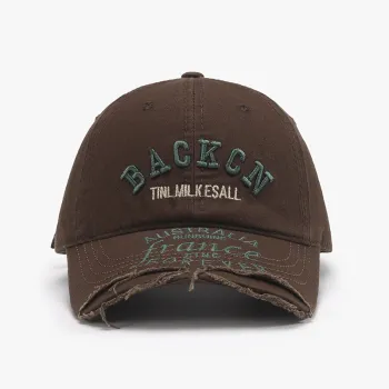 3D Embroidery Baseball Cap with Curved Brim for Men - Sun Protection Hat for Party, Casual, Travel & Cycling