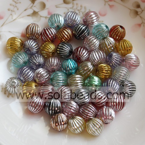 Venta caliente de 8 mm de colores redondos suaves pequeños granos