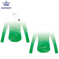 Customized sublimation cheer warm up jackets