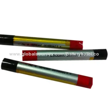 Electronic Cigarette Batteries, 08600 with 280mAh, 3.7V, UL/UN-marked, Lithium Rechargeable BatteryNew