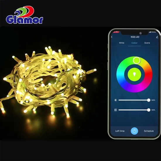 Programmable Waterproof LED String Lights for Parties and Holidays