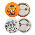 Custom Design Logo Badges Metal Button Badge