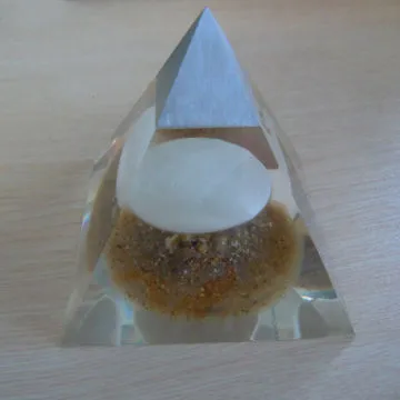 Clear paperweight, made in china gift for your friends