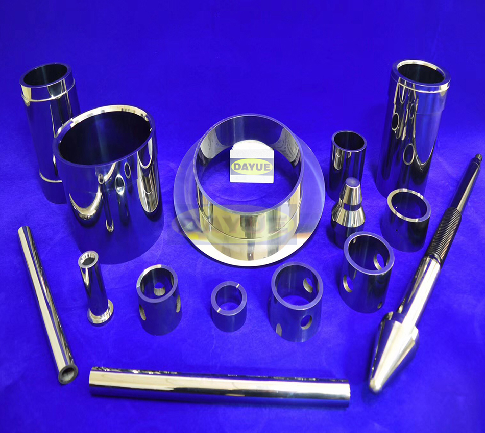 Cemented carbide wear oil and gas drilling tools