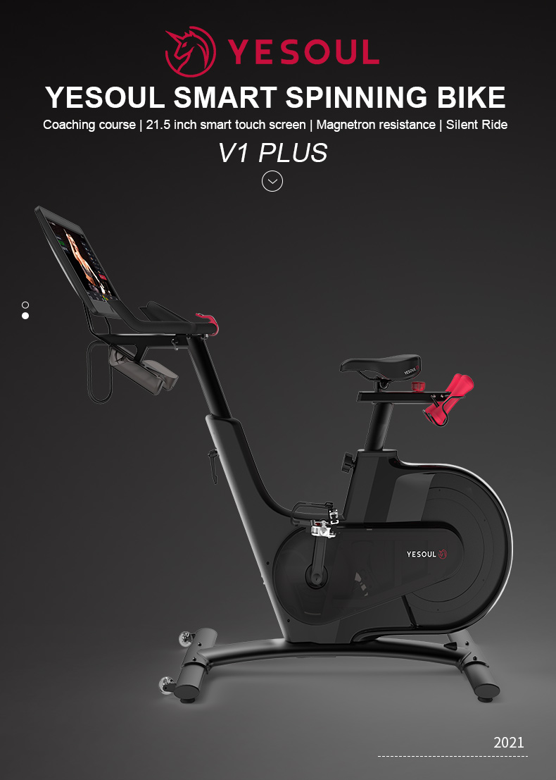 Yesoul V1 Plus Magnetic Exercise Spinning Bike Indoor High