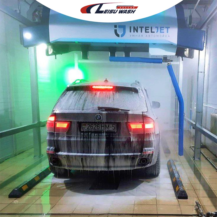 self service automatic car wash building