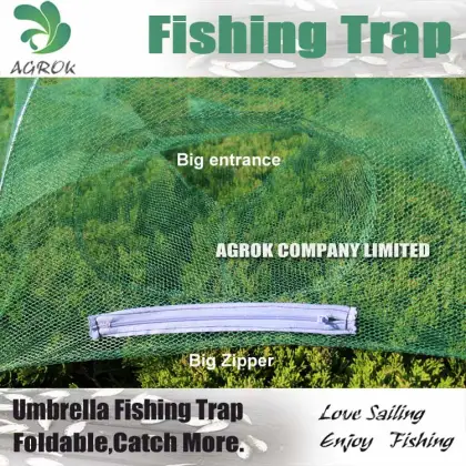 Ice Fishing Trap Umbrella Fishing Shrimp Trap UT461