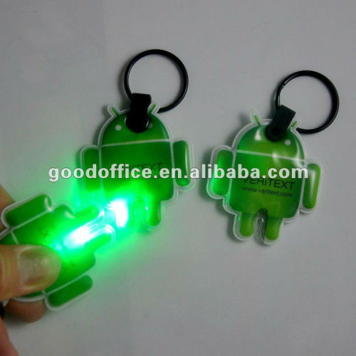 OEM manufacture price led flashlight keychain for gift