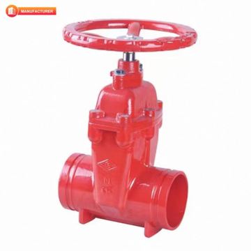 Stainless Steel Small Grooved Gate Valve for Boiler High Temperature Blowdown