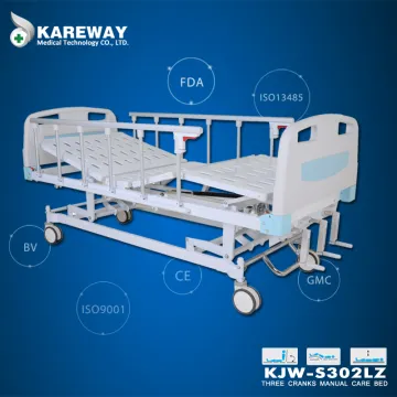 fda approval three function movable manual patient bed                        
                                                Quality Choice