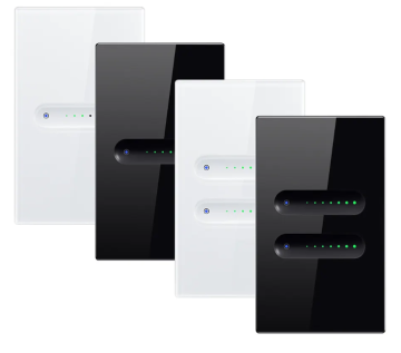 American Standard Voice-Controlled WiFi Dimmer Switch Tuya Smart Home Alexa Compatible Wall Touch Switch