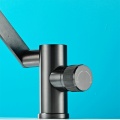 Hot Cold Water Basin Faucet with Swiveling Spout